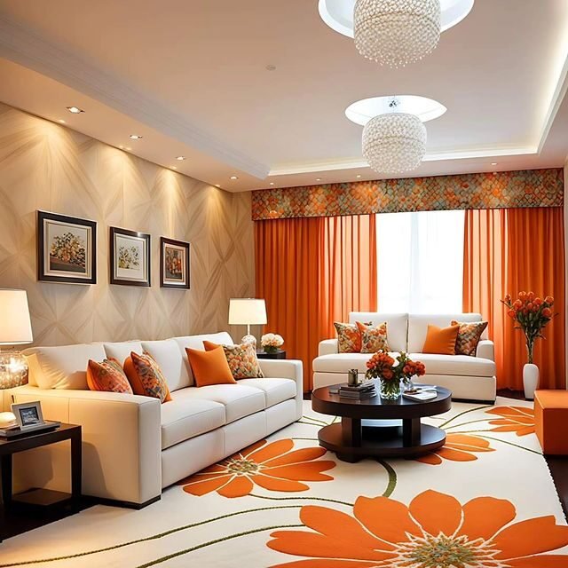 15 Orange Living Room Ideas for a Warm and Inviting Home 15 Modern Pumpkin Orange