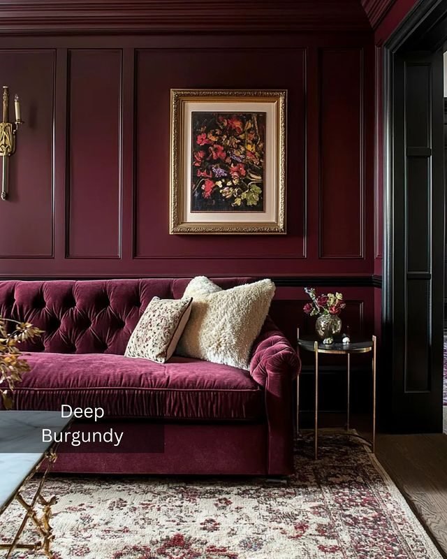 15 Burgundy Living Room Ideas for a Timeless Interior 9 Modern Victorian