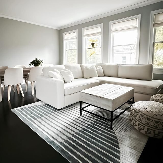 20 Modern White Couch Living Room Decor Ideas 12 Monochrome Look