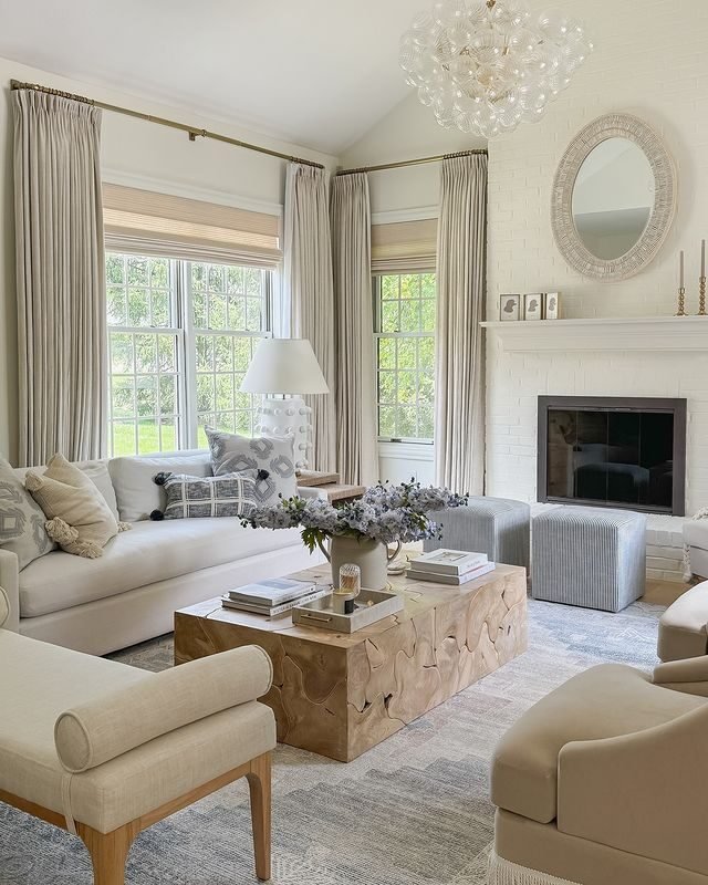 20 Modern White Couch Living Room Decor Ideas 18 Neutral Beige Setting