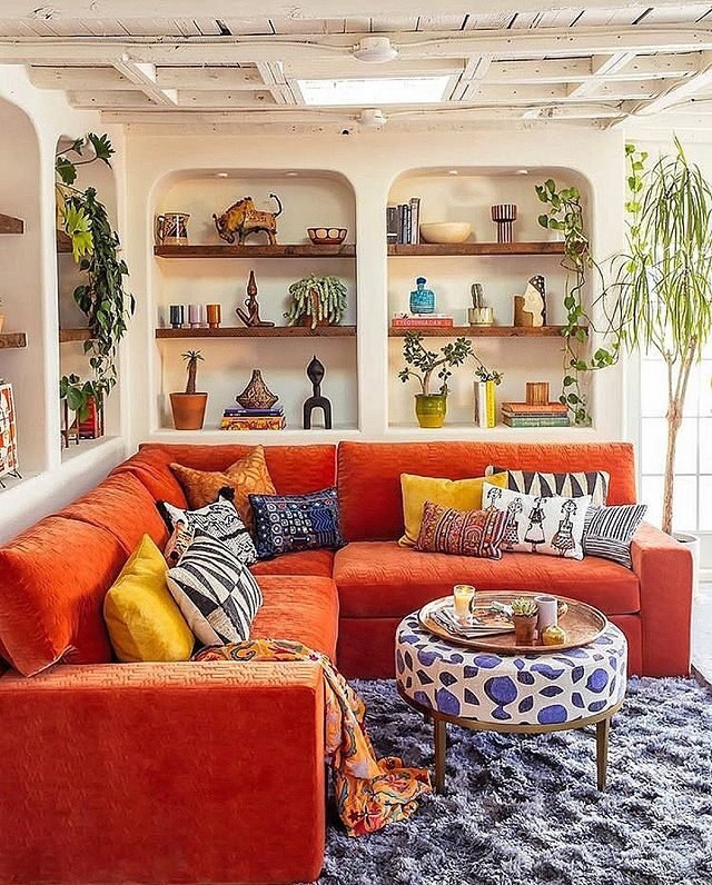 15 Beautiful Orange Couch Designs for Modern Homes 7 Orioles Orange