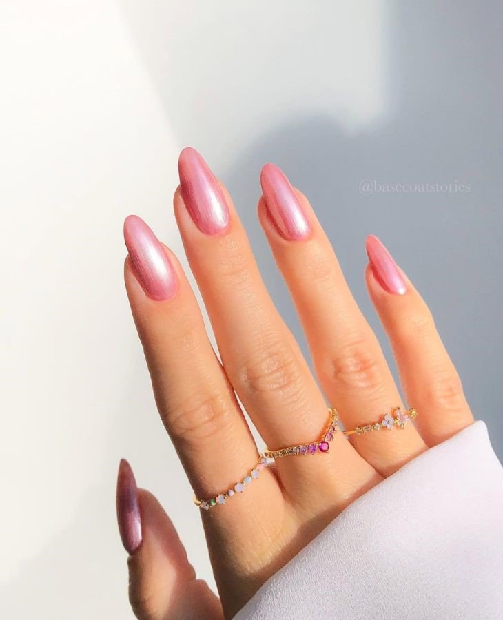 20 Pink Nail Ideas for Every Style and Season 14 Pearl Pink Nails