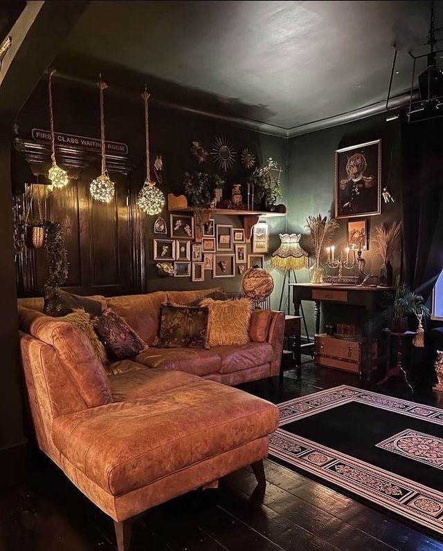 15 Cozy Dark Academia Living Room Design Tips to Try 11 Scholarly Decor or Academic Accents