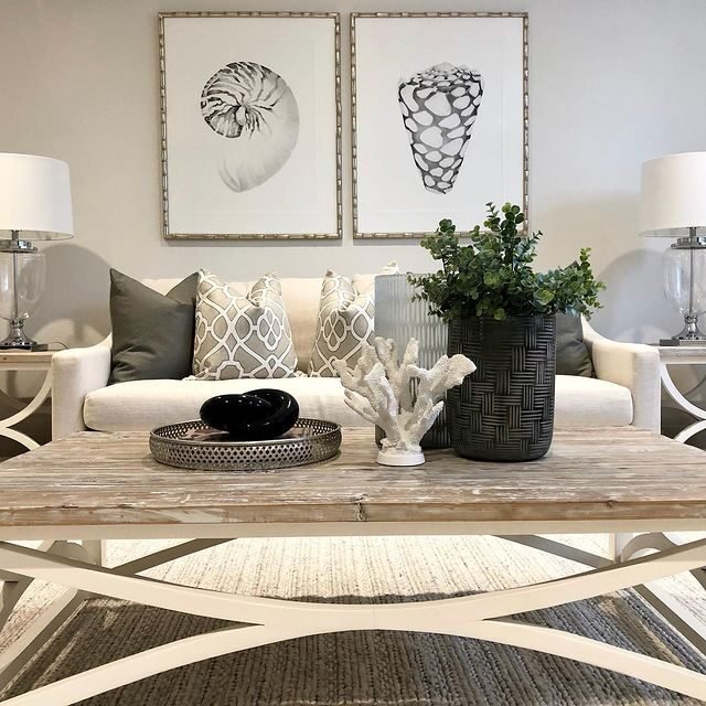 15 Coastal Living Room Decor Ideas for a Fresh, Airy Feel 11 Sea Creatures Accents