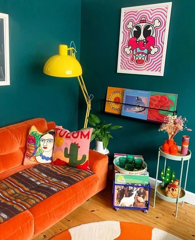 15 Beautiful Orange Couch Designs for Modern Homes 15 Tangelo Orange