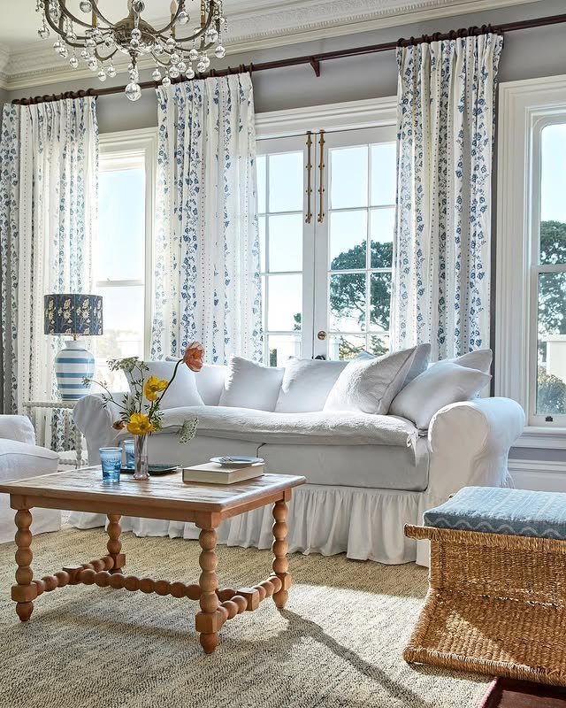 15 Country Living Room Color Schemes for a Cozy Home 2 Use Natural Textiles Like Wool and Linen