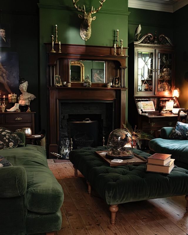 15 Cozy Dark Academia Living Room Design Tips to Try 12 Vintage and Antique Decor