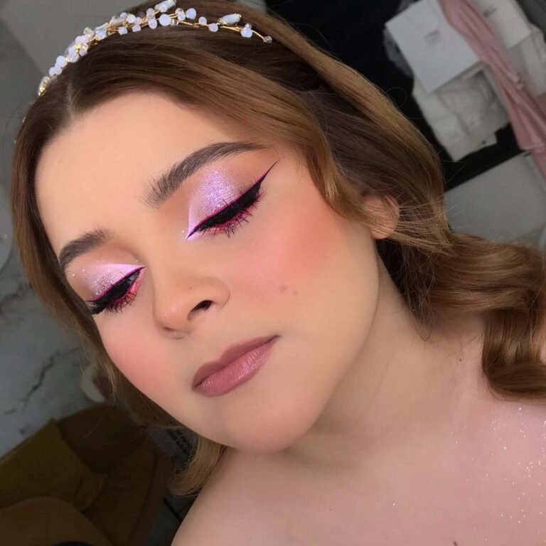 Fresh & Feminine: 20 Cherry Blossom Makeup Ideas You’ll Love 18 Glistening Blossom Glow