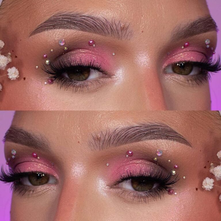 Fresh & Feminine: 20 Cherry Blossom Makeup Ideas You’ll Love 17 Sparkling Sakura