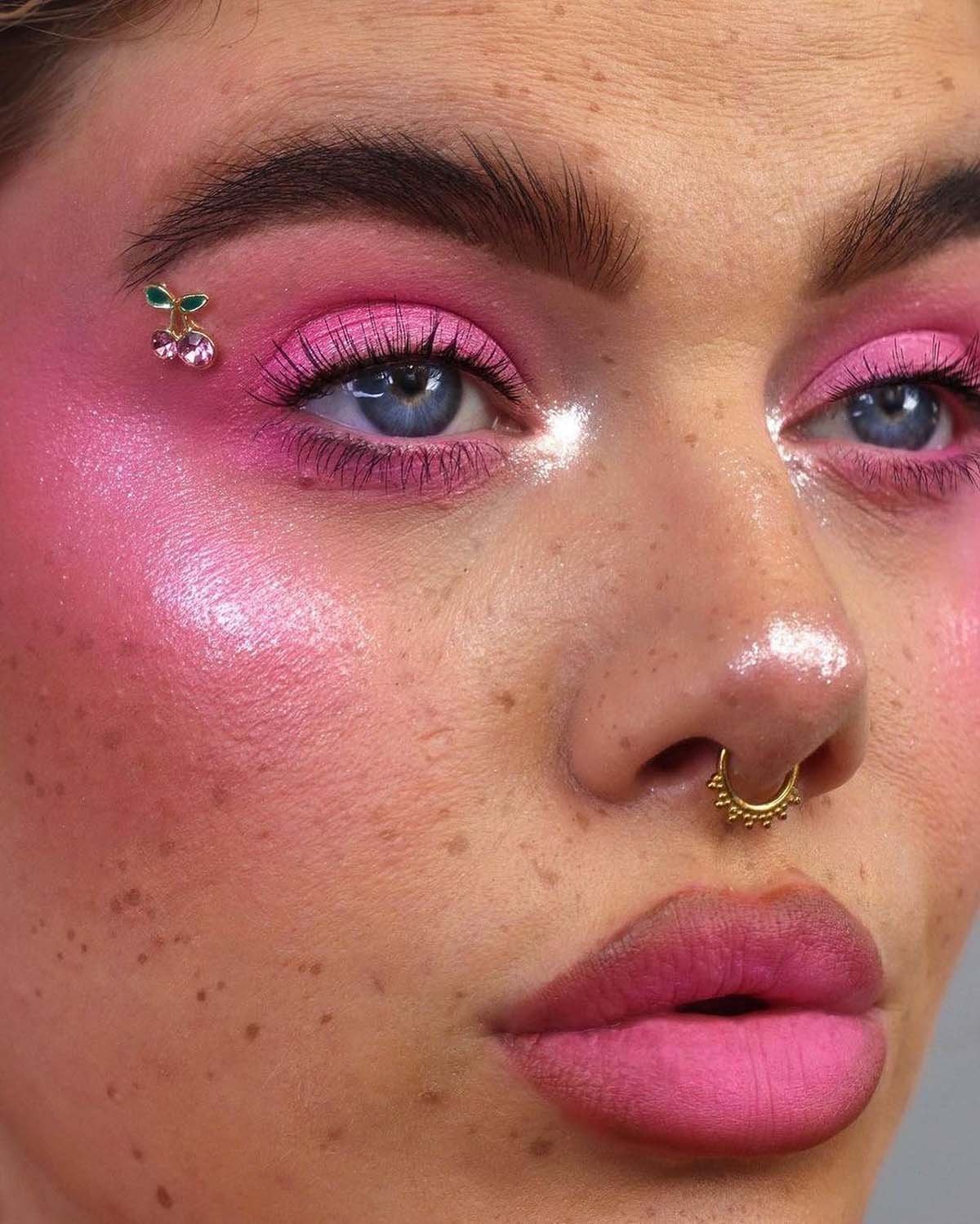 Fresh & Feminine: 20 Cherry Blossom Makeup Ideas You’ll Love 12 Cherry Blush Infusion