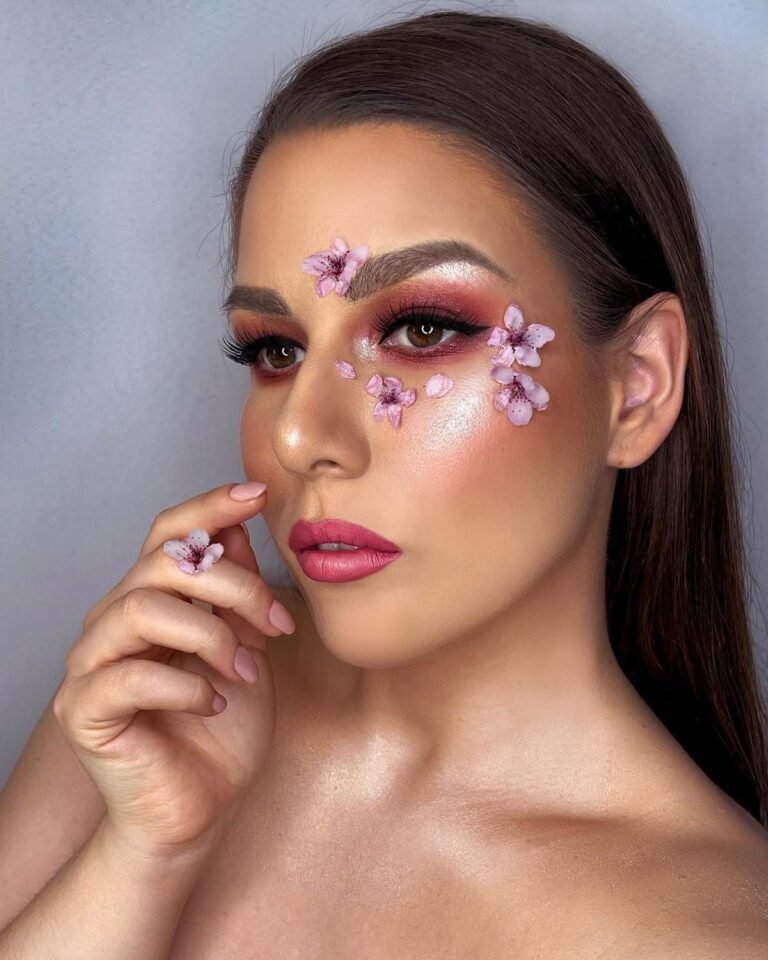 Fresh & Feminine: 20 Cherry Blossom Makeup Ideas You’ll Love 3