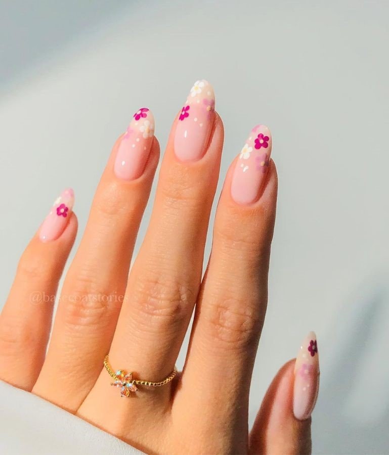Pink Petal Tips