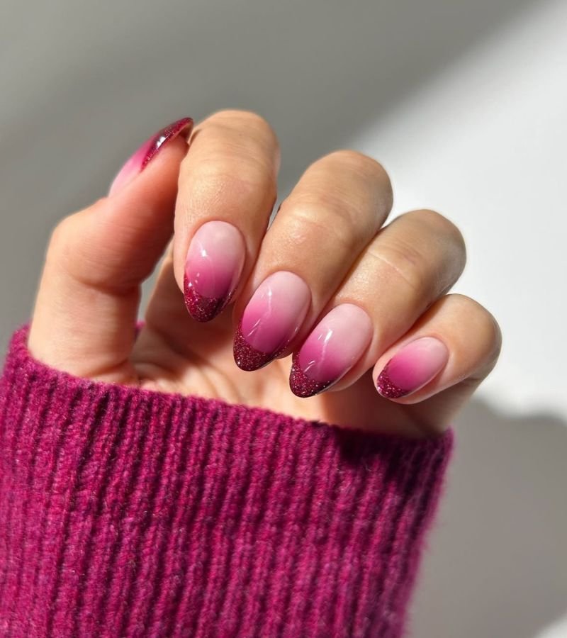 Burgundy Sparkle
