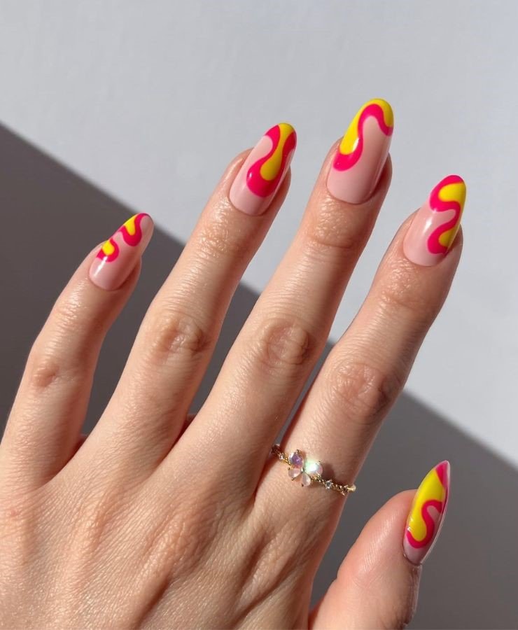 Hot Lava Swirls