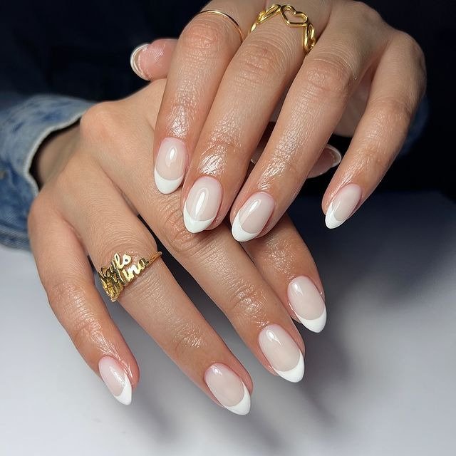 Milky Glazed Donut Nails