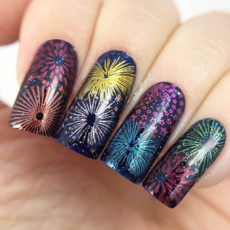 Glittering Fireworks