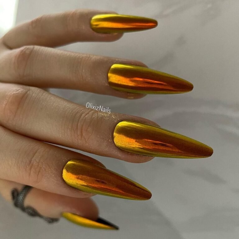 Mirror Gold Chrome