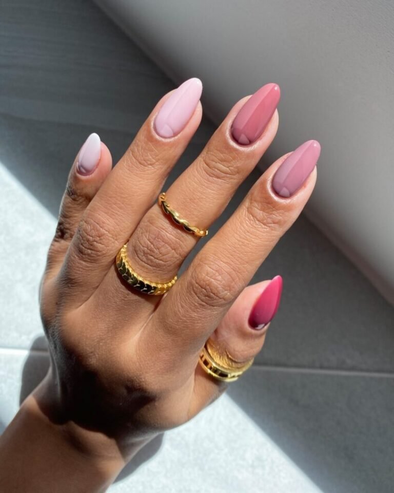 Mix-and-Matte Mauve Mani
