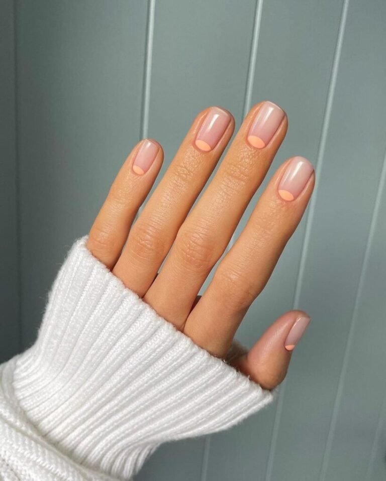 Peach Inverted French