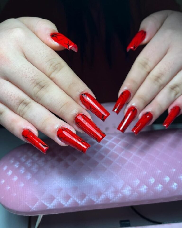 Black Blood Nails