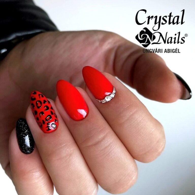 Leopard Print Nails