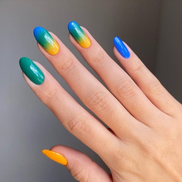 22 Bold Nail Art Designs That Scream Confidence 21 Gradient Glam