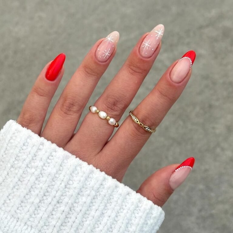 Subtle Festive Mani
