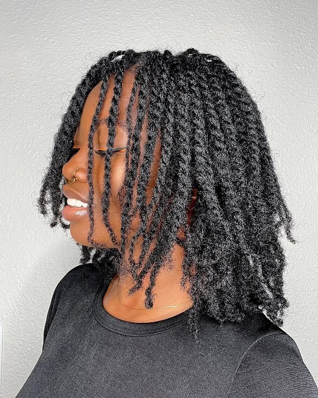 Beachy Loose Twists