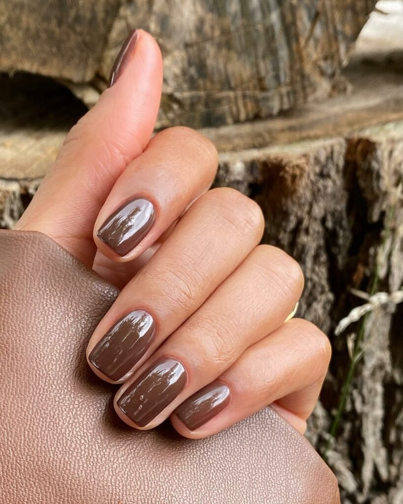 30 Chic Fall Nail Designs for Short Nails 26