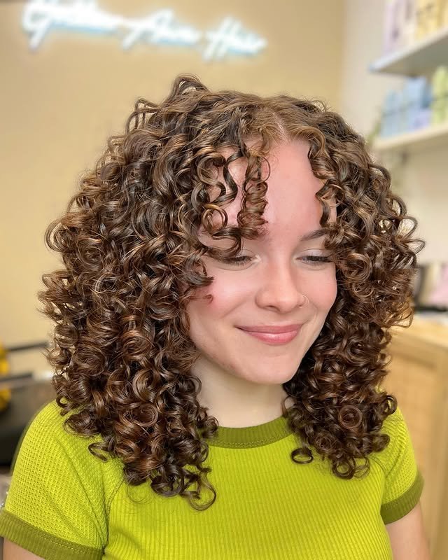 Post-Big Chop Defined Curls