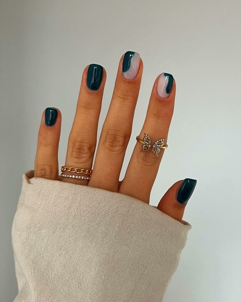 30 Chic Fall Nail Designs for Short Nails 10