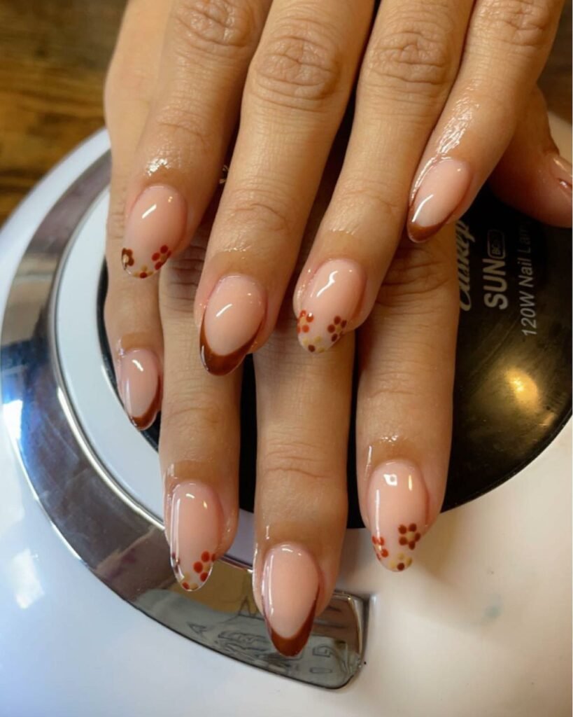 30 Chic Fall Nail Designs for Short Nails 14