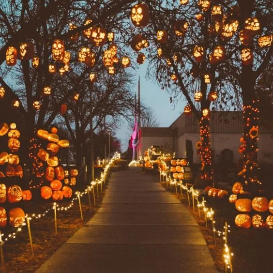 Cute and Crazy Pumpkin Decoration