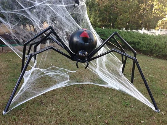 Giant Spider made with PVC
